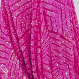 Jovani , size 6, hemmed for 5’3” with heals,  Execellant condition